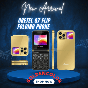 Gretel G7 Flip Folding Phone Dual Display Caseing