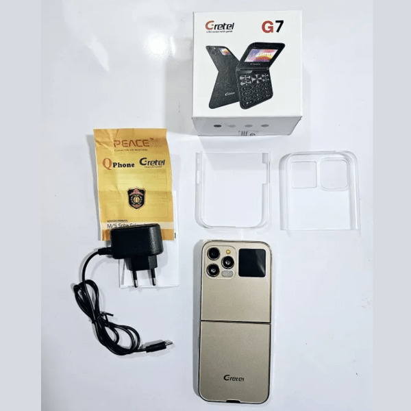 Gretel G7 Flip Folding Phone Dual Display Caseing