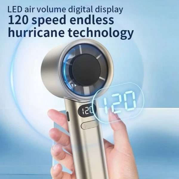 M11 Bladeless Portable Mini Rechargeable Fan