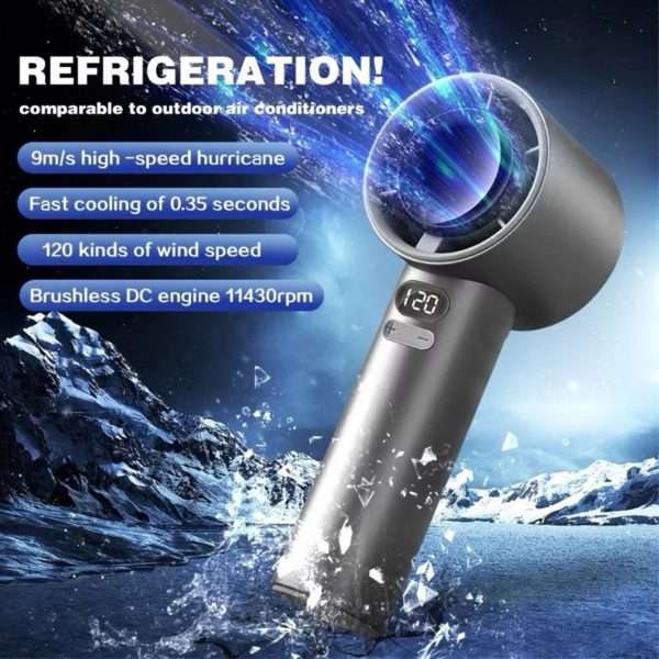 M11 Bladeless Portable Mini Rechargeable Fan