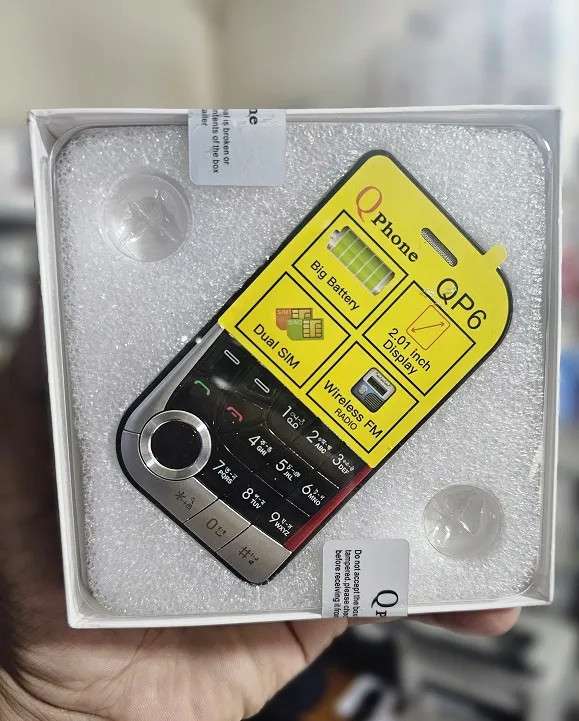 Qphone QP6 Mini Feature Phone (Magic Voice)-ছোট ফোনে বড় চমক!