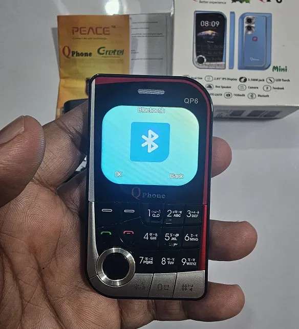 Qphone QP6 Mini Feature Phone (Magic Voice)-ছোট ফোনে বড় চমক!