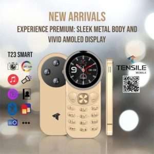 Tensile T23 – Stylish Metal Body & AMOLED Display!