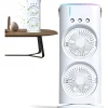 Portable Light Humidifier Double-Ended Spray Fan – গরীবের আধুনিক এসি!
