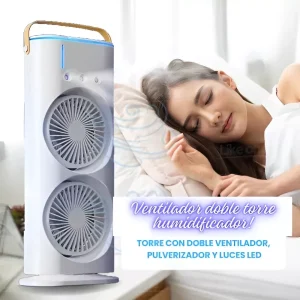 Portable Light Humidifier Double-Ended Spray Fan – গরীবের আধুনিক এসি!