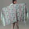 0001B Digital Print Woolen Shawl-0001