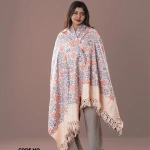 0009 Digital Print Woolen Shawl-0009