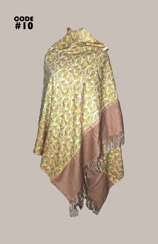 Digital Print Woolen Shawl-0010