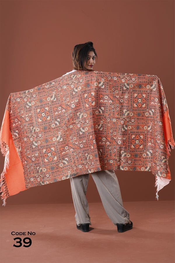 0029B Digital Print Woolen Shawl-0039