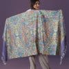 Digital Print Woolen Shawl-0054
