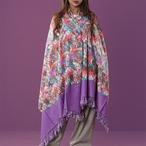 0063 Digital Print Woolen Shawl-0063