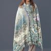 0074 Digital Print Woolen Shawl-0074