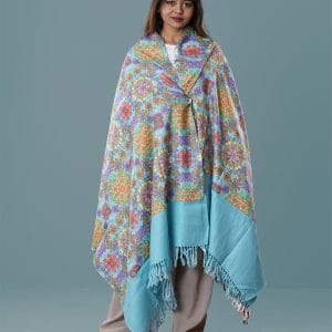 0077 Digital Print Woolen Shawl-0077