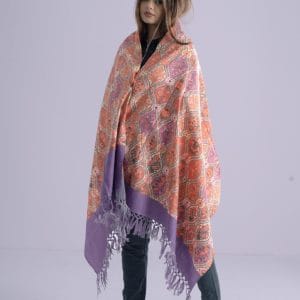 CODE 14 Digital Print Woolen Shawl-0014