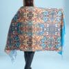 CODE 34 B Digital Print Woolen Shawl-0034