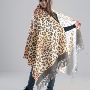 CODE 43 Digital Print Woolen Shawl-0043