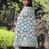Digital Print Woolen Shawl - S036