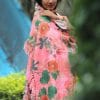 S037 (B) Digital Print Woolen Shawl - S037