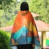 Digital Print Woolen Shawl - S022