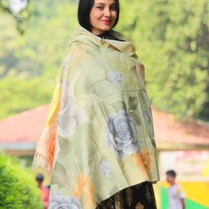 WEB_S026 (A) Digital Print Woolen Shawl - S026