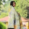WEB_S026 (B) Digital Print Woolen Shawl - S026