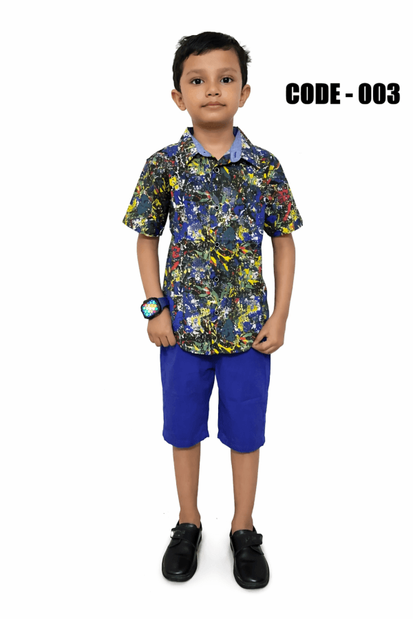 0003 Premium Kids Shirt & Pant Combo Set-003