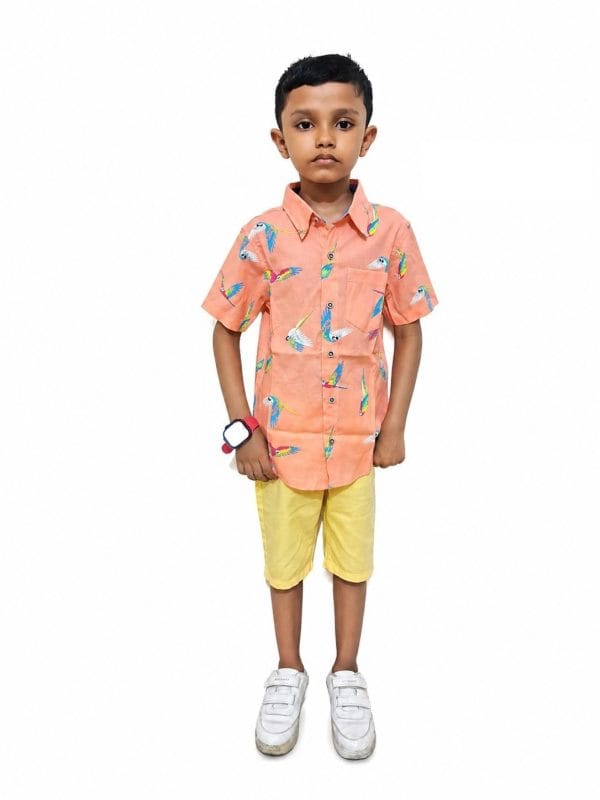 0007 Premium Kids Shirt & Pant Combo Set-007