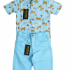 02 Premium Kids Shirt & Pant Combo Set-002