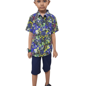Premium Kids Shirt & Pant Combo Set-008