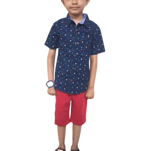 Premium Kids Shirt & Pant Combo Set-010