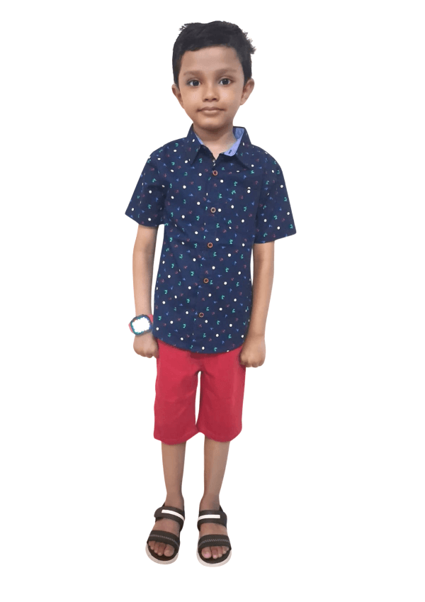 0010 Premium Kids Shirt & Pant Combo Set-010