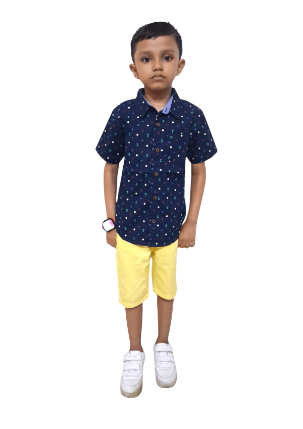 0013 Premium Kids Shirt & Pant Combo Set-013